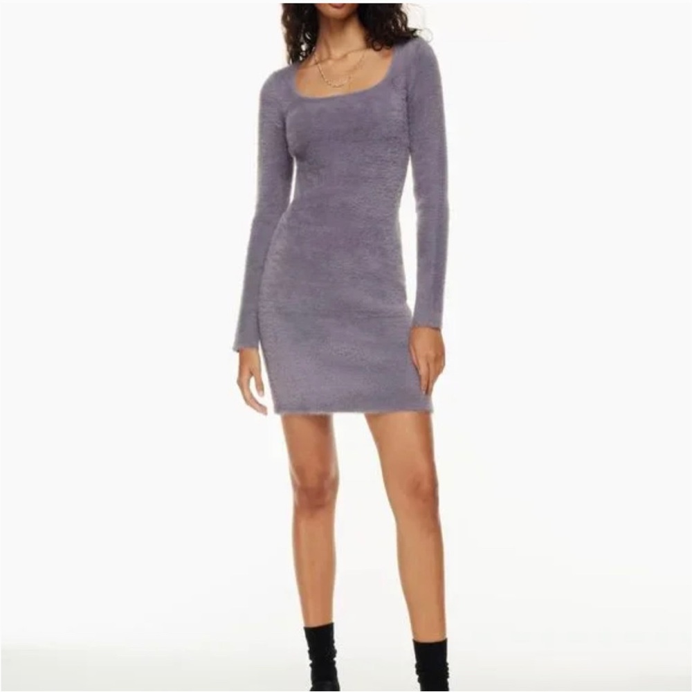 Aritzia Sunday Best Montgomery Dress in Rocky Grey (S)
